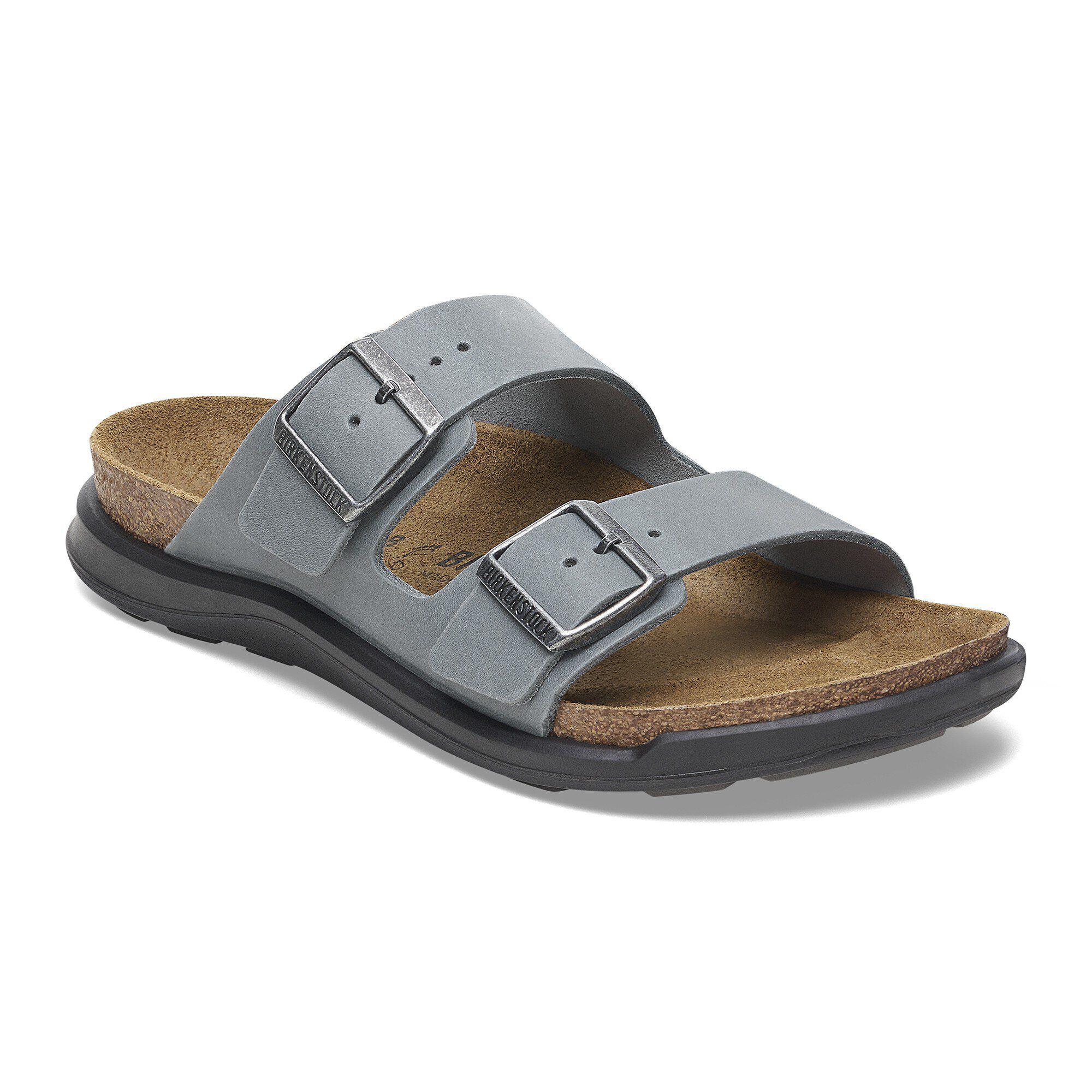 Arizona Crosstown Women Oiled Leather in Color Basalt Gray