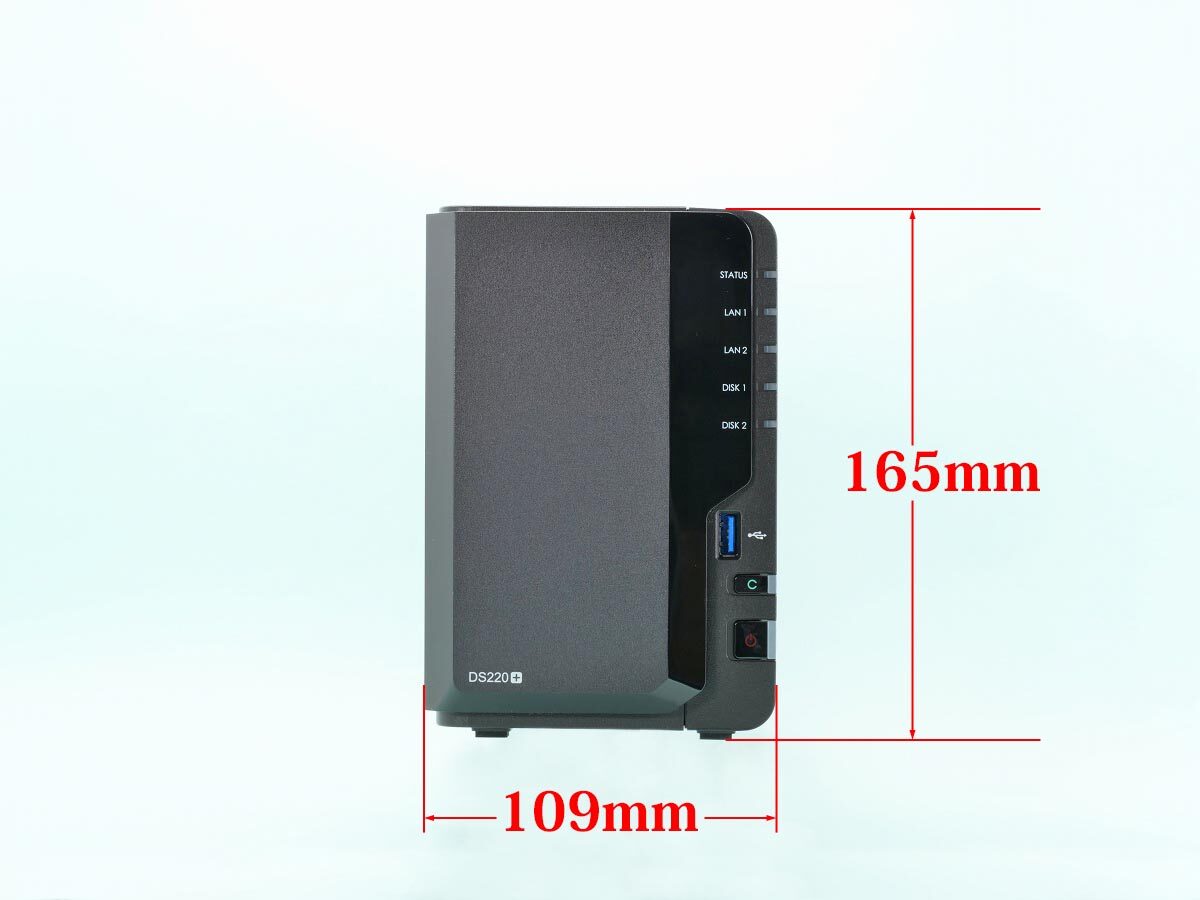 組立て設置] Synology NASキット 2ベイ DS220+/JP 購入 | 物欲、計測