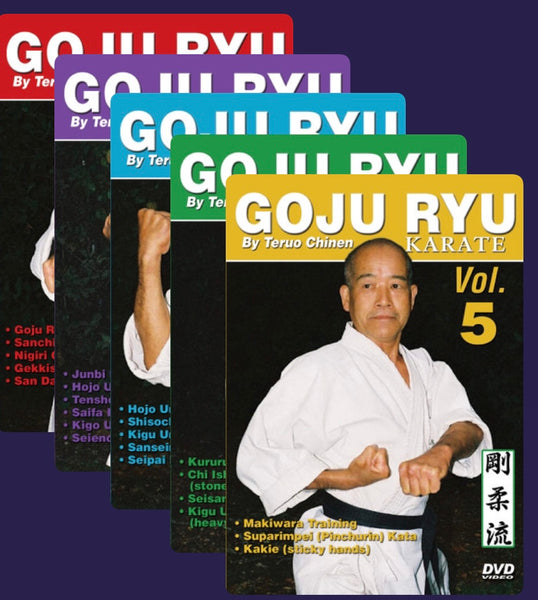GojuRyuOkinawanKarate5DVDSetby