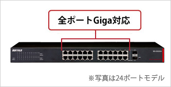 BS-GS2008 : スイッチ : Business Switch | バッファロー
