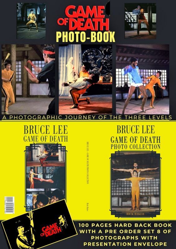 ブルース・リー死亡遊戯写真集（イギリス本）｜ブルース・リー本｜海外