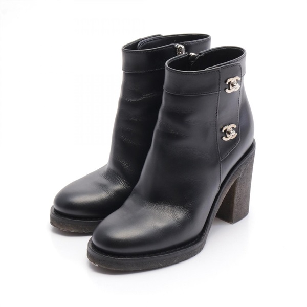 シャネル(CHANEL)シャネル ココマーク ブーツ 靴 レディース
