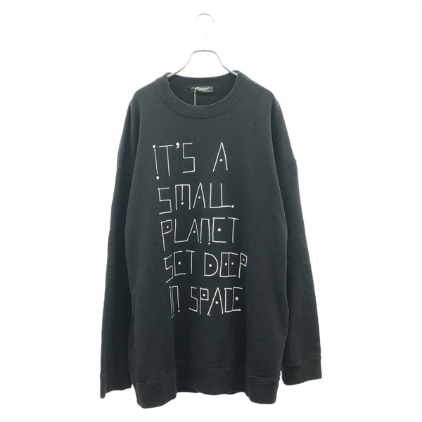 アンダーカバー(UNDERCOVER)アンダーカバー スウェット ブラック IT'S