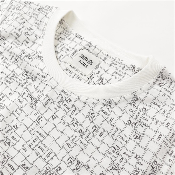 エルメス(HERMES)エルメス ボルデュックチェック カットソー 衣料品