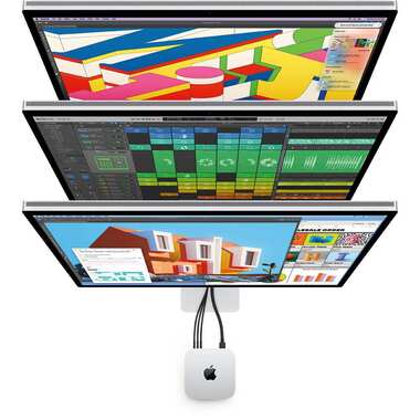 Apple MU9D3LLA Mac Mini M4 Chip 16GB Memory 256GB SSD - Silver