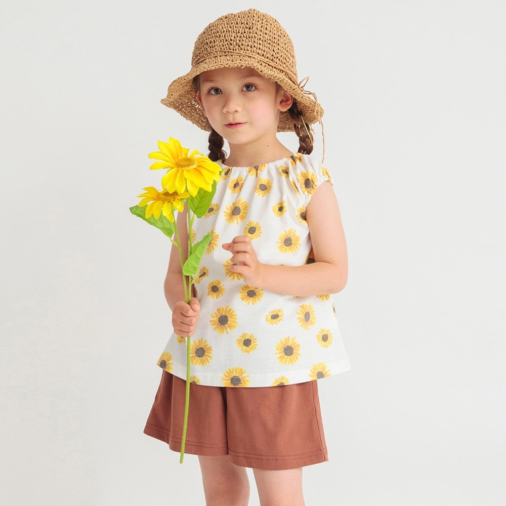 おそろい】ひまわり柄セットアップ 2024春夏 ｜子供服&ベビー服