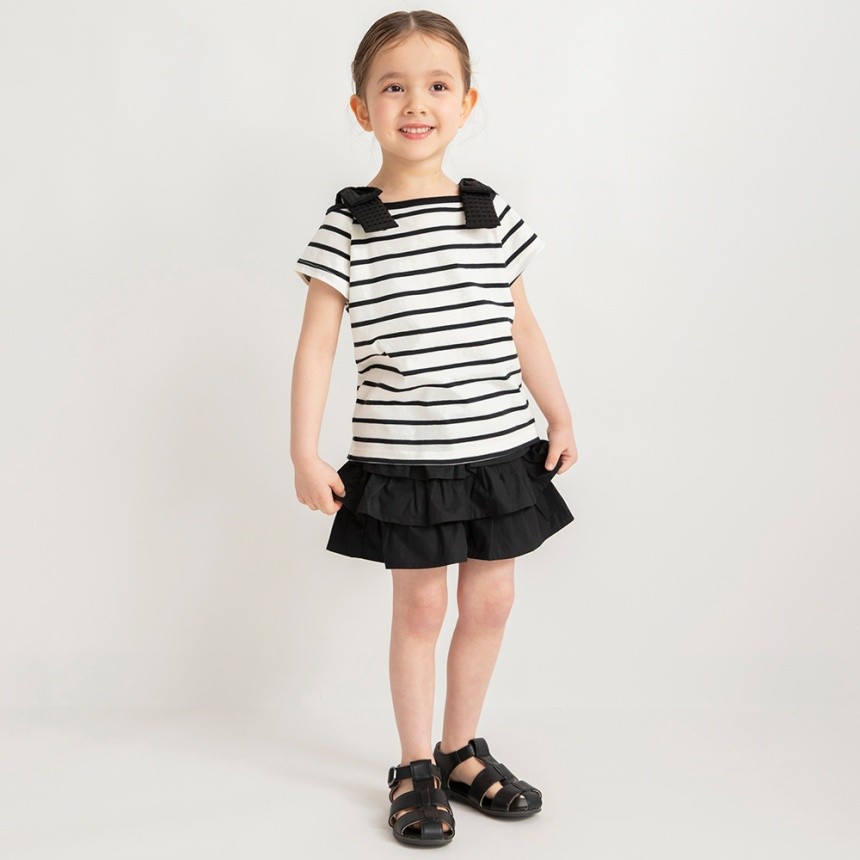 フリルスカート風ショートパンツ 2025春夏 ｜子供服&ベビー服