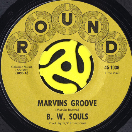 B.W. SOULS / MARVINS GROOVE b/w GENERATED LOVE (45's) - Breakwell