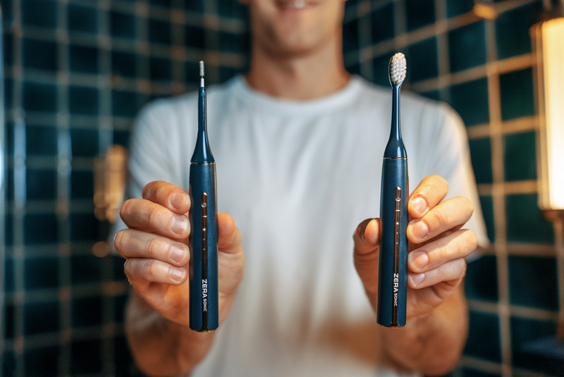 UVクリーナーとマイクロファンでいつでも新品同様衛生的！2Way音波