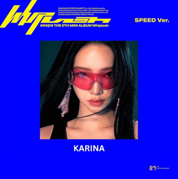 AESPA 5TH MINI ALBUM - WHIPLASH (SPEED VERSION)