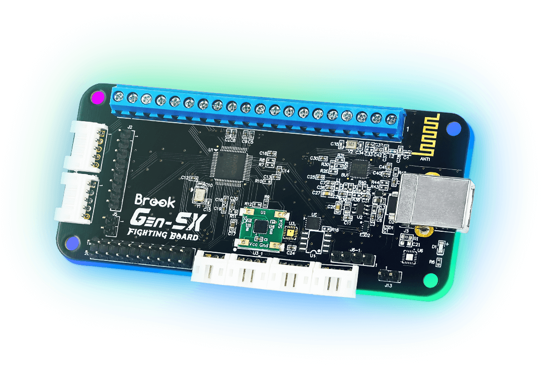 Gen-5X Series Fighting Board– Brook Gaming