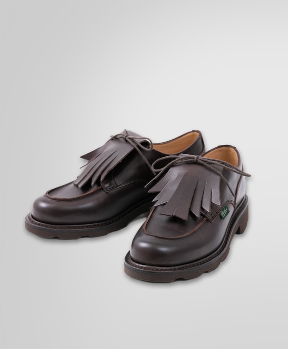 カーフレザー レースアップ ショートブーツ | Brooks Brothers Japan