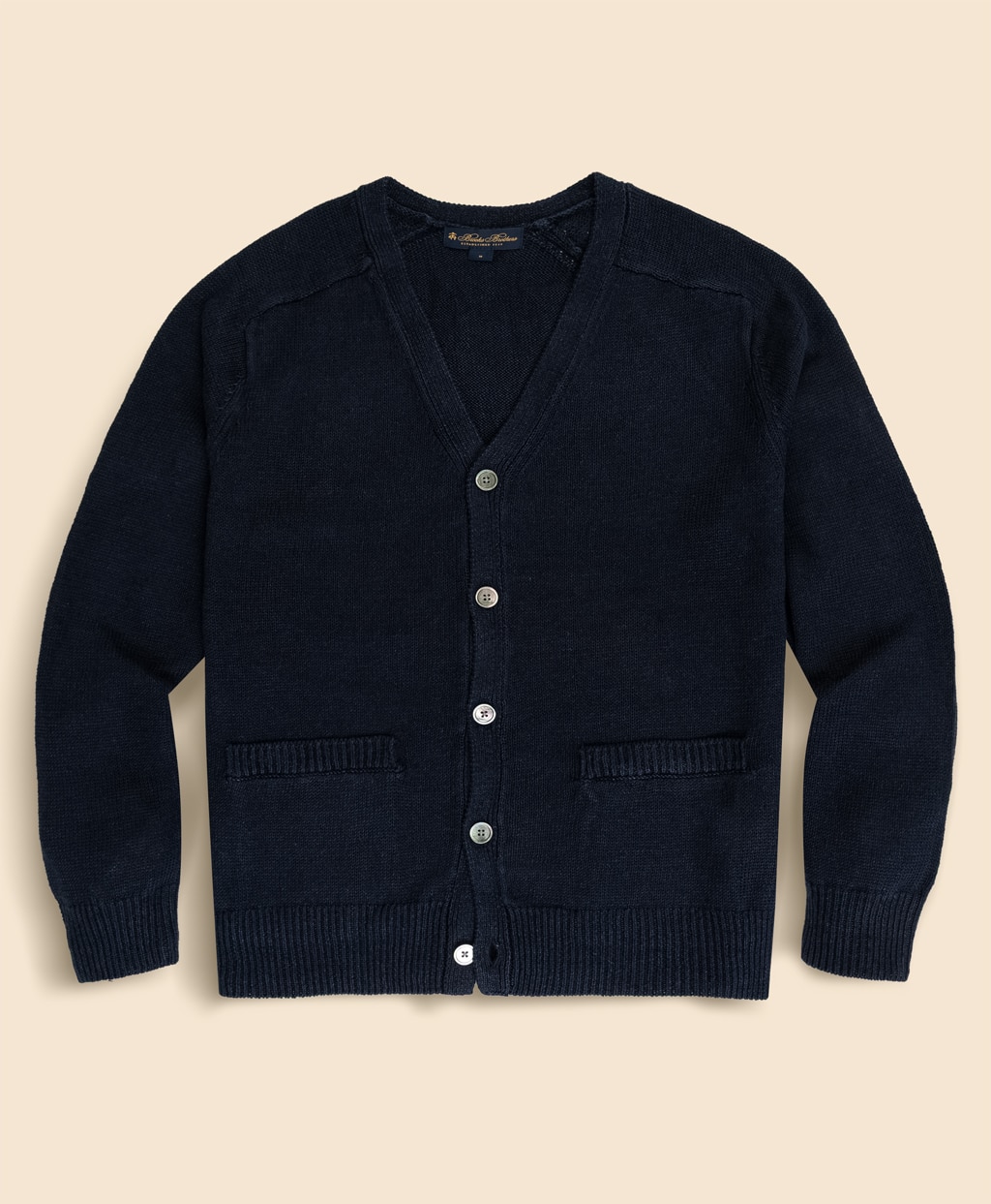 リネン Vネック カーディガン | Brooks Brothers Japan (ブルックス