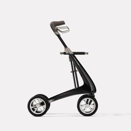 Carbon Ultralight - The Worlds Lightest Rollator walker: 4,8 kg