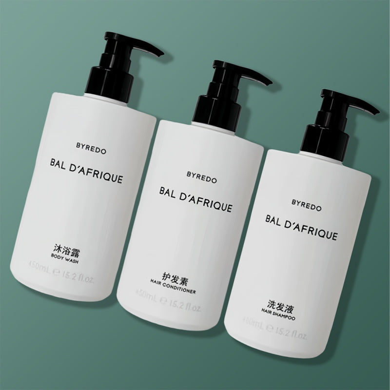 Byredo BAL D'AFRIQUE Shampoo & Conditioner & Shower Gel 450ML