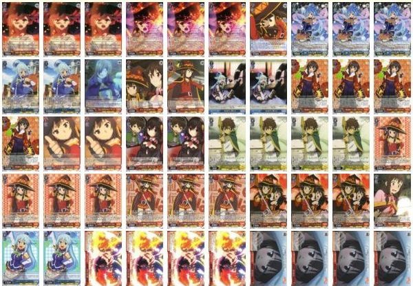 ガチ構築 ヴァイスシュヴァルツ ヴァイス このすば めぐみん デッキ