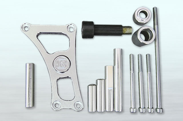 7.0J対応】横型エンジン用フロントスプロケット オフセットキット