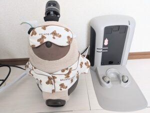 LOVOTウェア】らっこベロアカットソー（ライトグレー）を購入したので