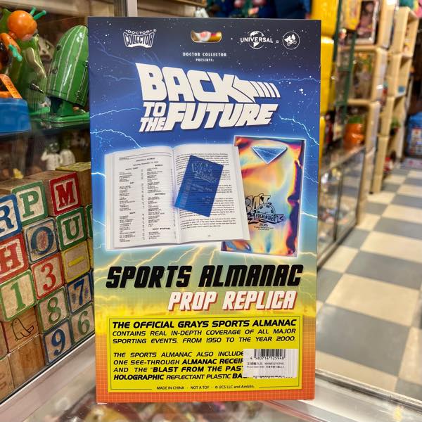 BACK TO THE FUTURE バックトゥザフューチャー スポーツ年鑑 1/1