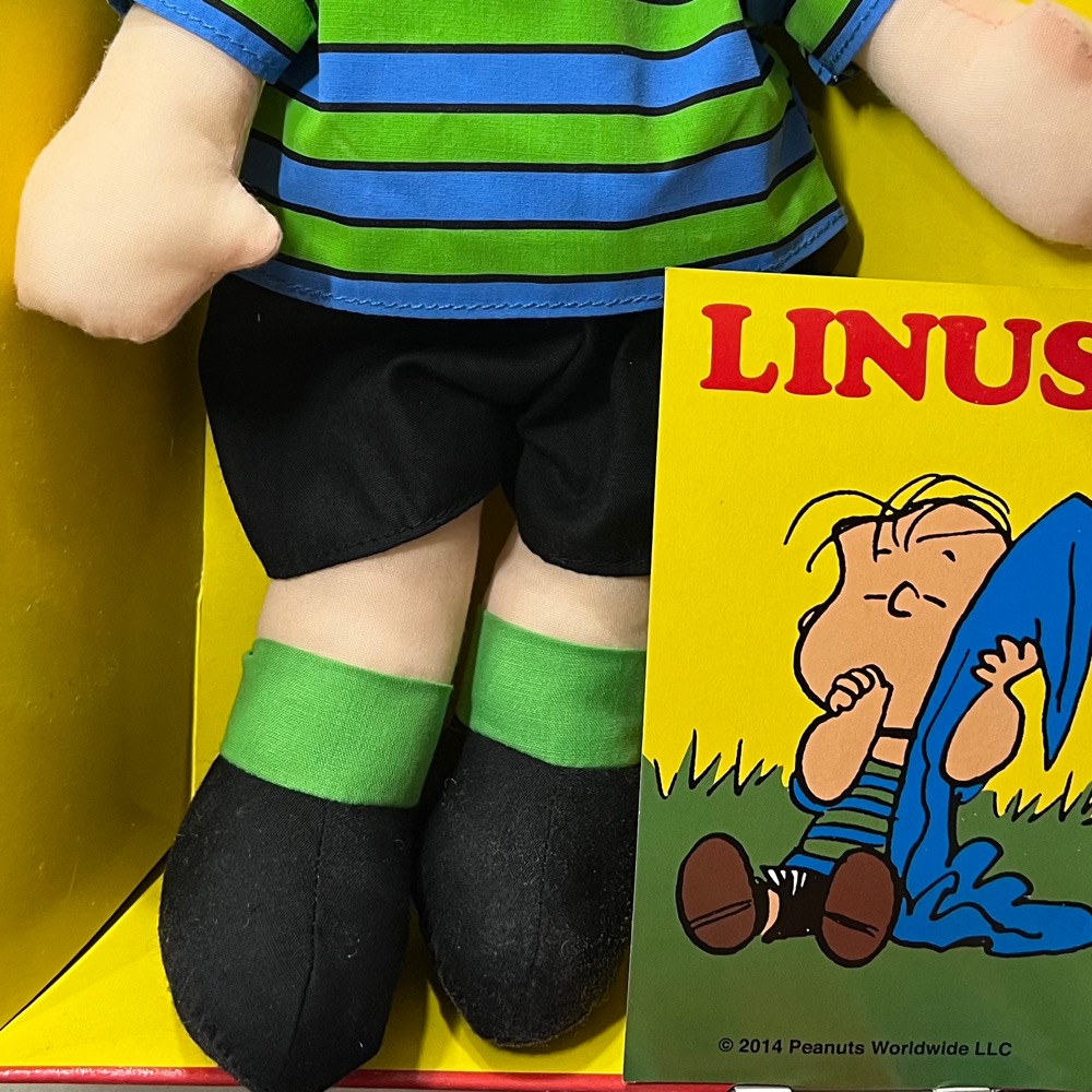 PEANUTS LINUS 2D Plush Cushion ピーナッツ ライナス 2D プラッシュ