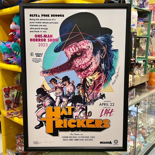 HAT TRICKERS Silk Screen Print ロッキンジェリービーン シルク