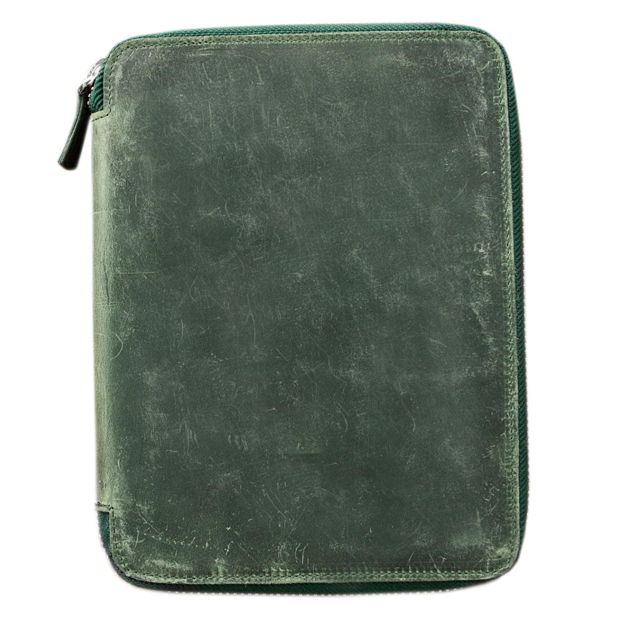 GalenLeather-A5Folio-CHGreen-