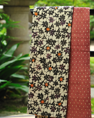 江戸型染め小紋『三橋工房』 | 着物/紬/名古屋帯/和雑貨/かわちや