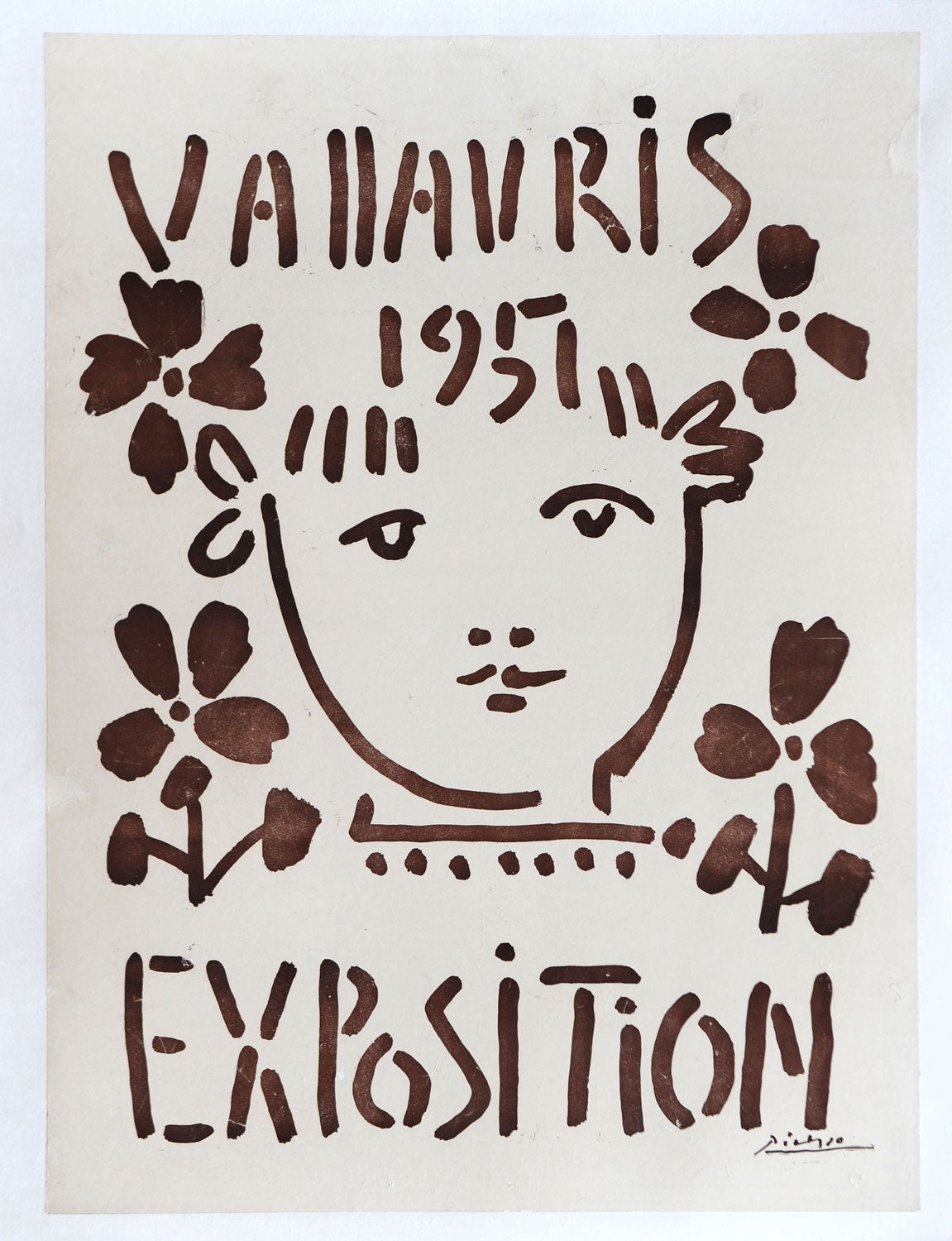 Pablo Picasso Vallauris 1951 Exposition – Goldmark
