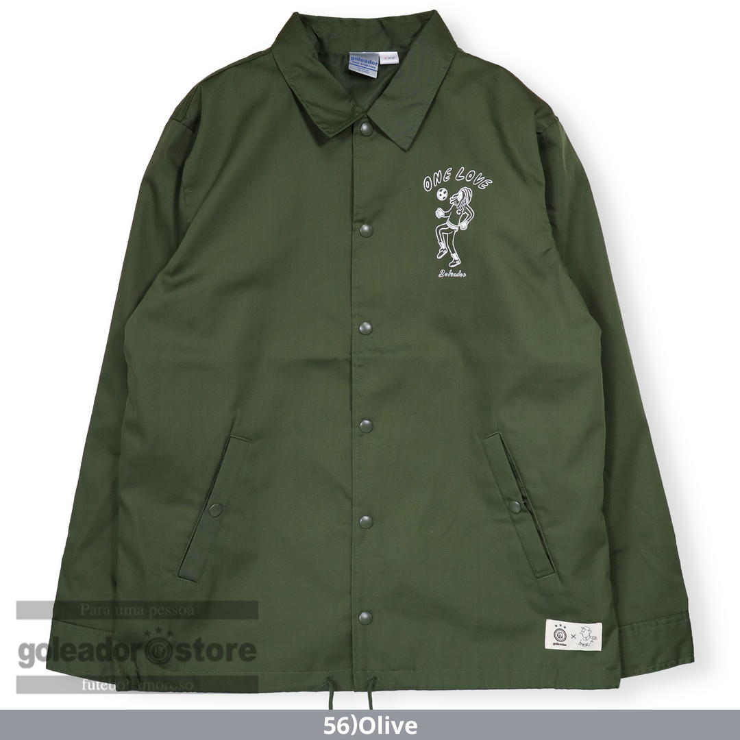 MORI ARTWORKSコラボ ONE LOVEコーチジャケット