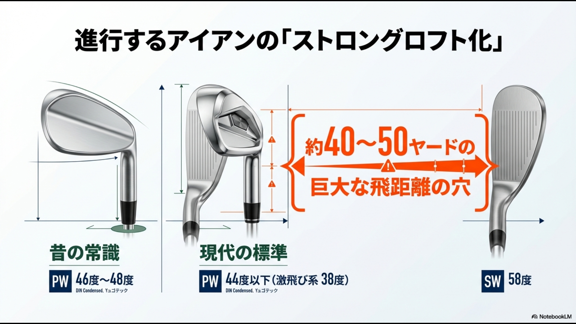 ウェッジロフト角の基礎知識｜ストロングロフト時代の正しい選び方