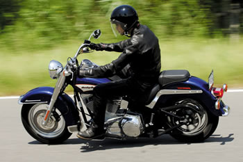 ハーレーダビッドソン FLSTヘリテイジ・ソフテイル -バイク試乗