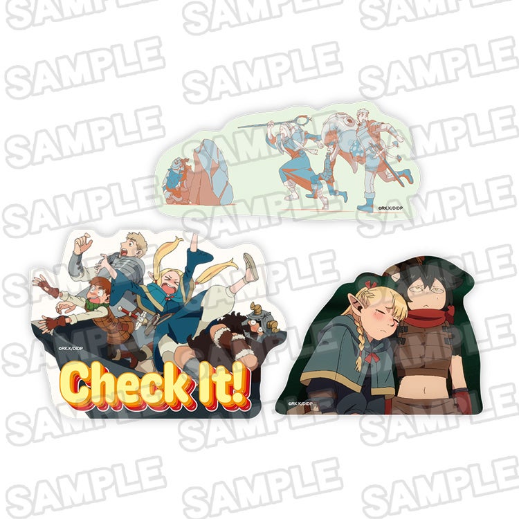 ダンジョン飯 グッスマくじオンライン G賞 ステッカーセット