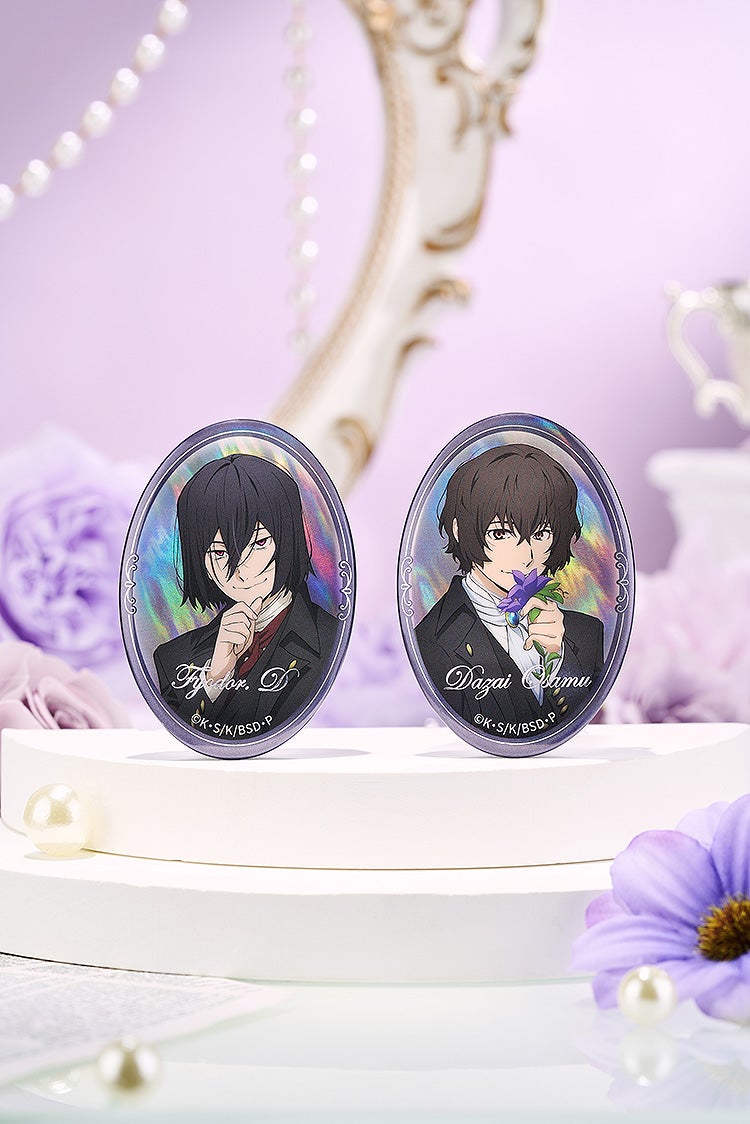 文豪ストレイドッグス 缶バッジ 太宰治/フョードル・D｜グッドスマイル