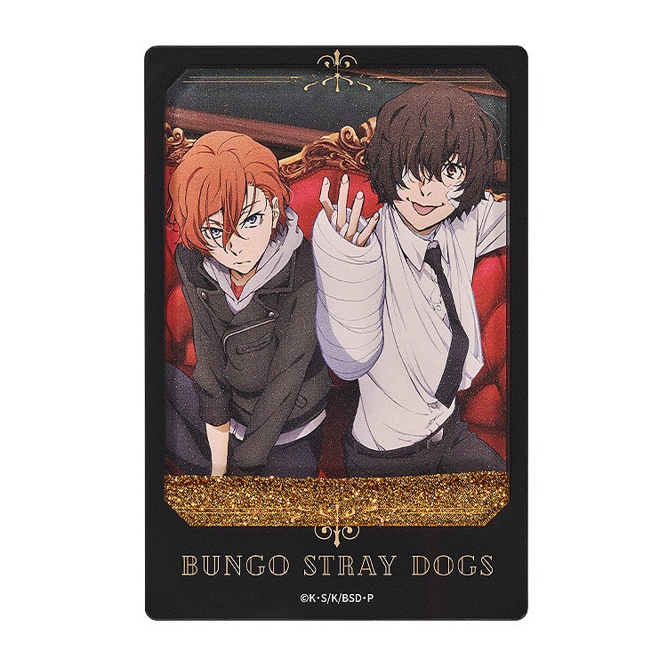 文豪ストレイドッグス 砂入りアクリルブロック 太宰治&フョードル・D