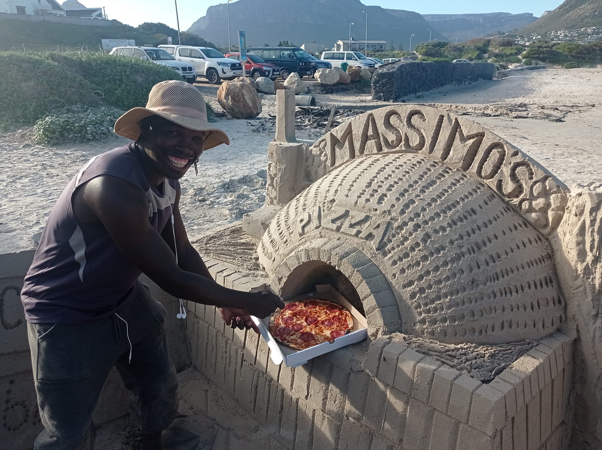 Sandman Created Brilliant Pizza Oven as Advert for Local Restaurant