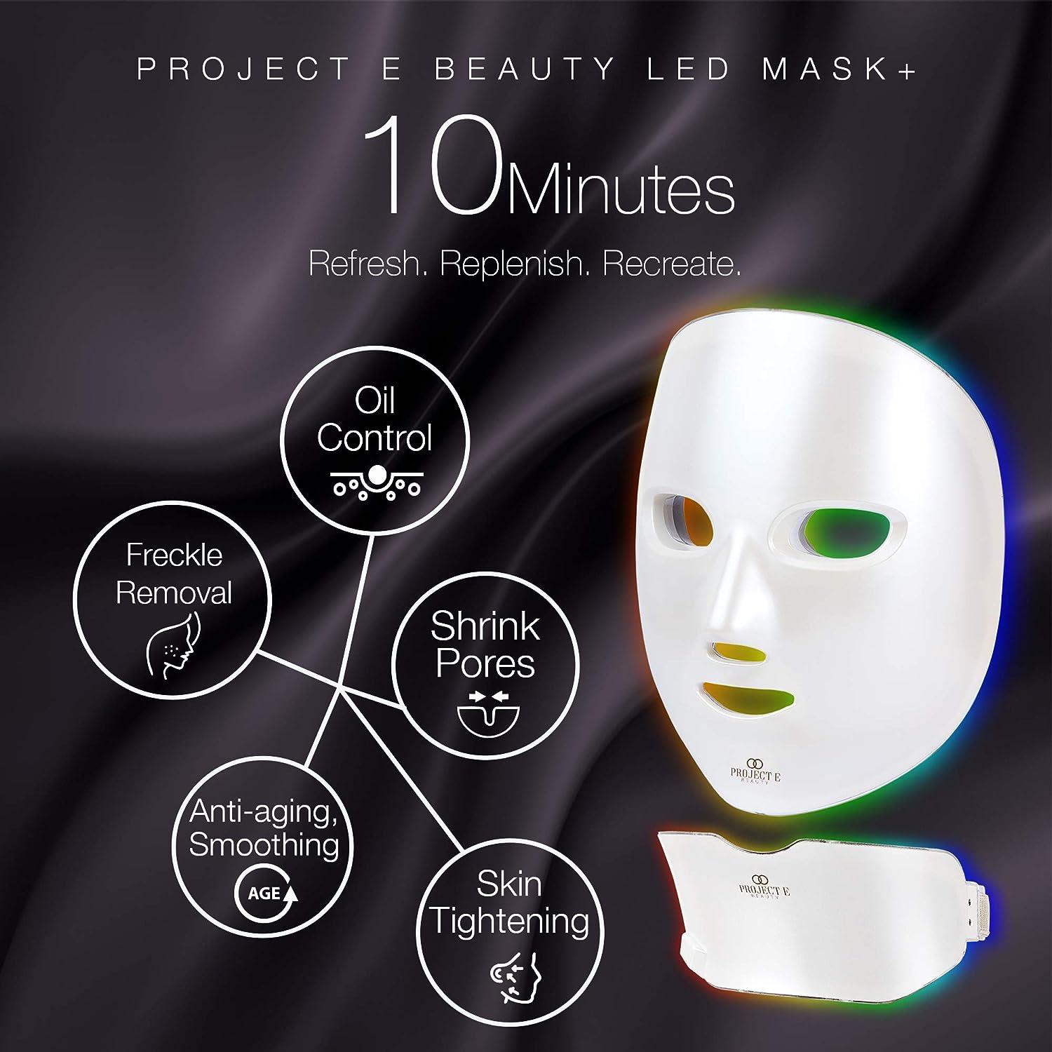 Project E Beauty LED Light Therapy Mask - Wireless Photon Skin