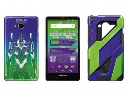 エヴァ20周年のコラボスマホ「SH-M02-EVA20」がセブンイレブンから発売