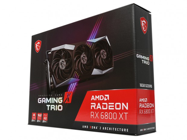 TRI FROZR 2搭載の鉄板モデル、MSI「Radeon RX 6800 XT GAMING X TRIO