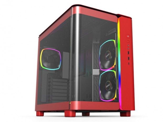 曲面ガラス採用のピラーレスミドルタワー、MONTECH「KING 95 PRO