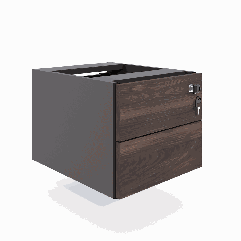 ARMÁRIO BAIXO COM DUAS PORTAS DE ABRIR - STAFF