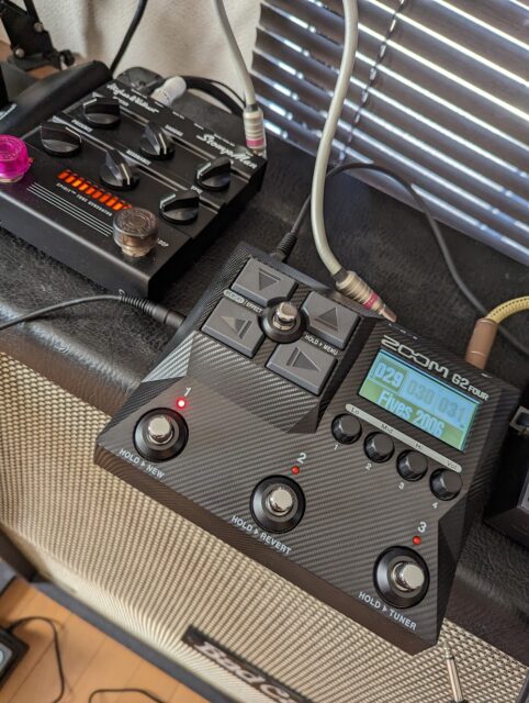 ZOOM G2 FOURでしっかり遊んでみたレビュー。