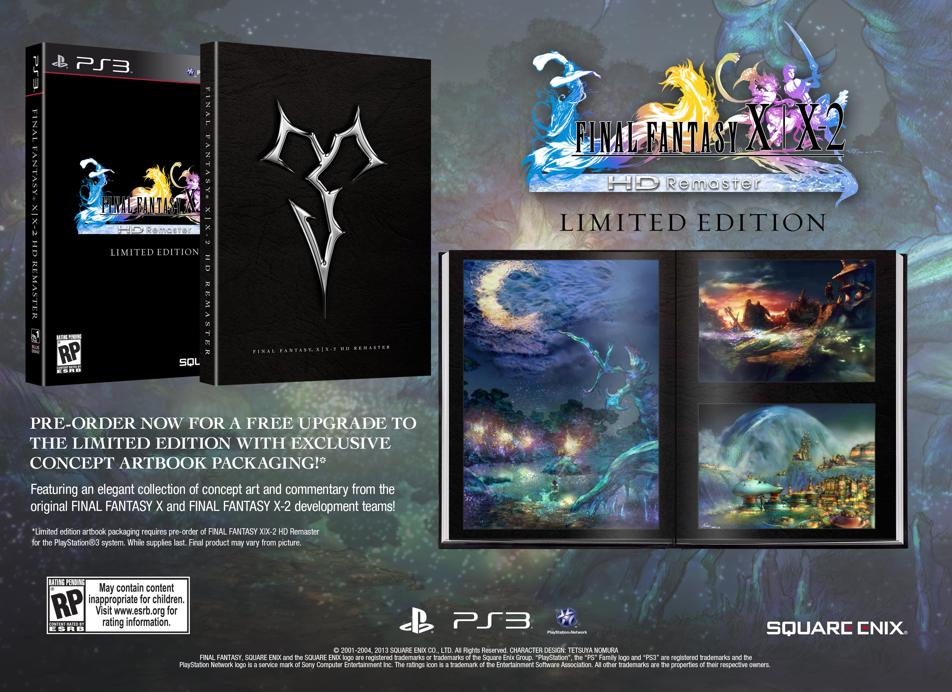 Final Fantasy X | X-2 HD Remaster limited edition announced - Gematsu