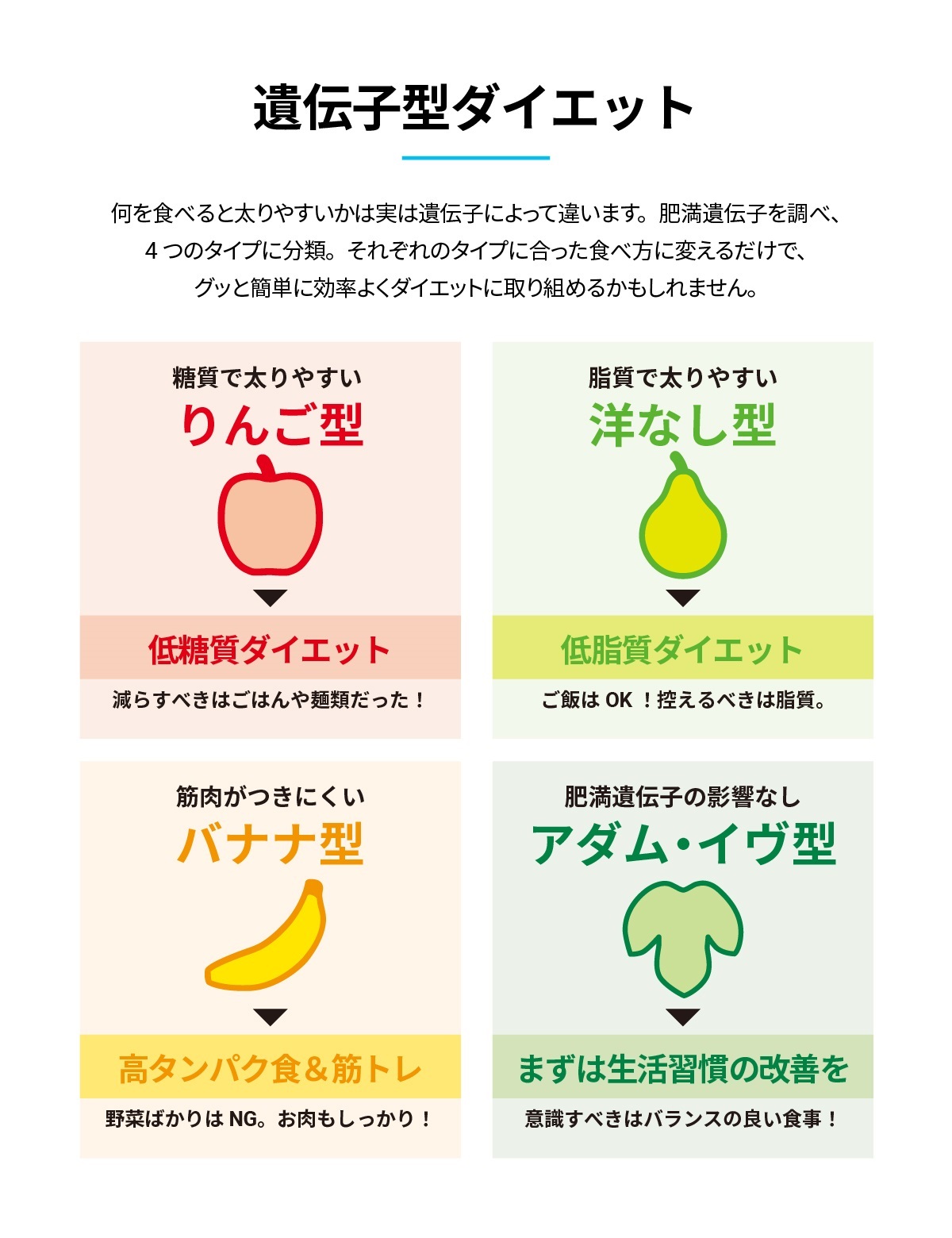 肥満遺伝子検査キット DIET