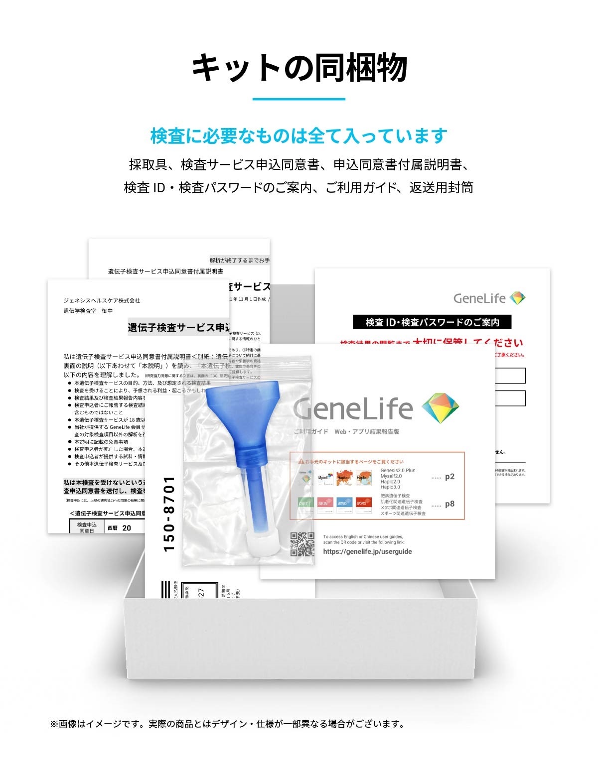 総合遺伝子検査キット Genesis2.0 Plus