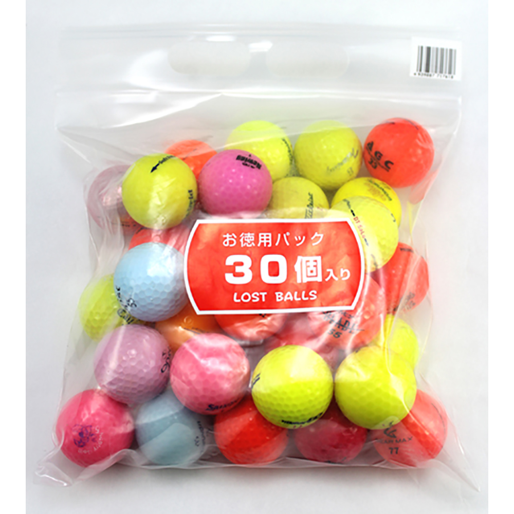 ジオテックゴルフ公式通販サイト / お徳パックカラーロストボール 【30