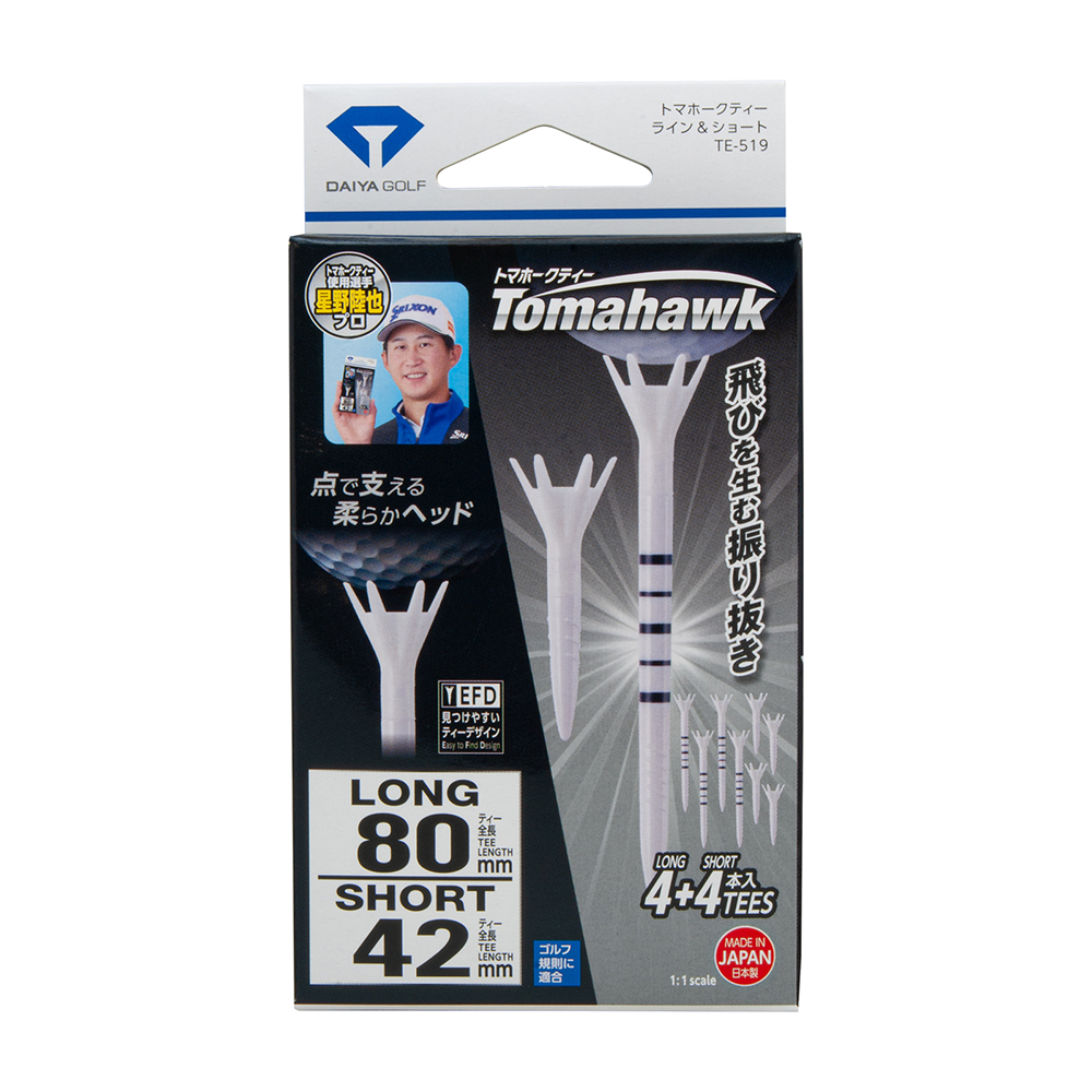 ジオテックゴルフ公式通販サイト / トマホークティー ロング&ショート