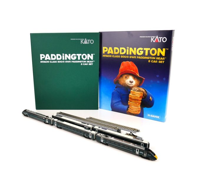 Class 800 010 Paddington Bear GWR 5 Car Train-Kato-10-1673