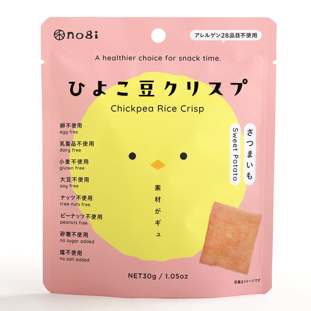 GAIAネット[※]禾（nogi） ひよこ豆クリスプ スイートコーン 30g: 菓子