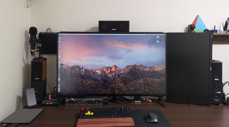 レビュー】43インチの4Kモニター『LG 43UD79T-B』を購入してデスク環境