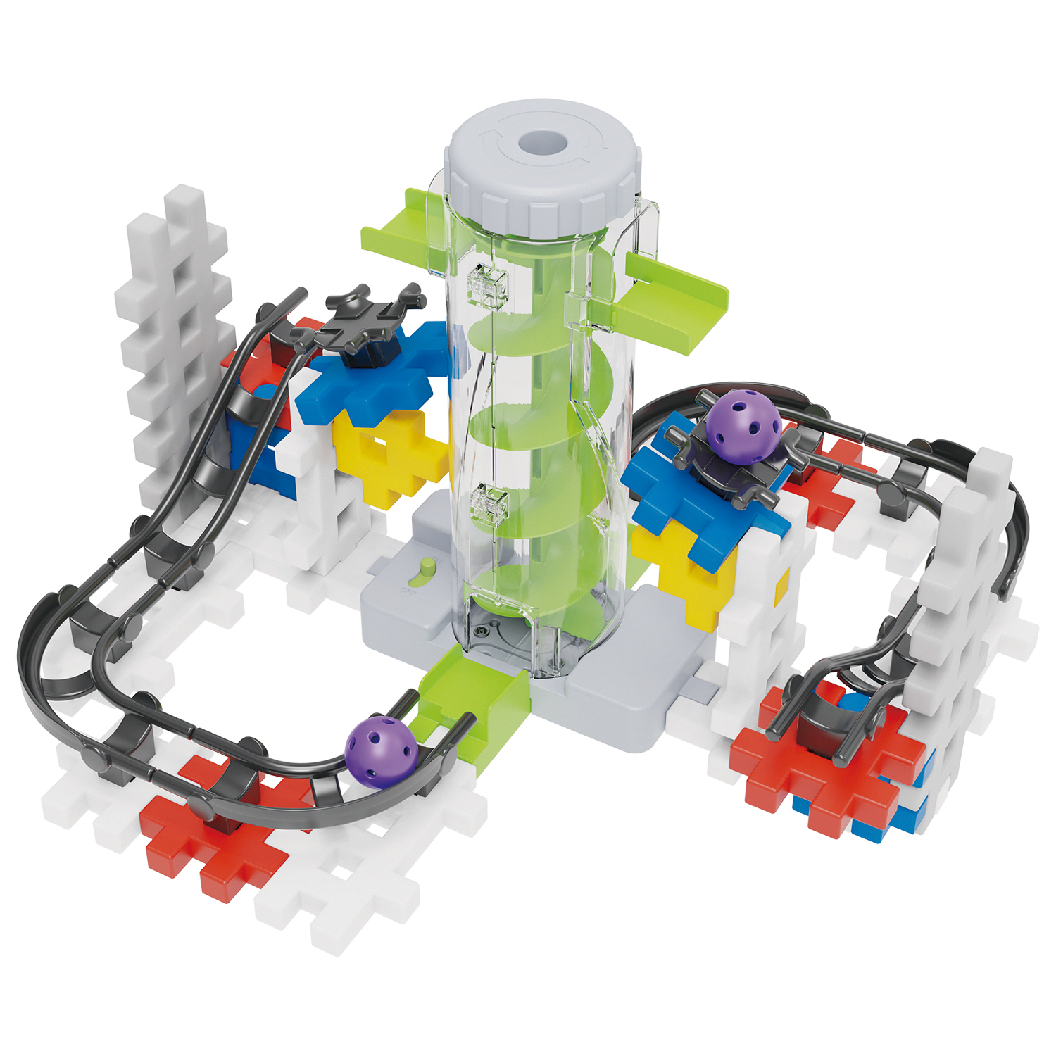 Gakkenニューブロック ローリングキュー スパイラルタワーセット